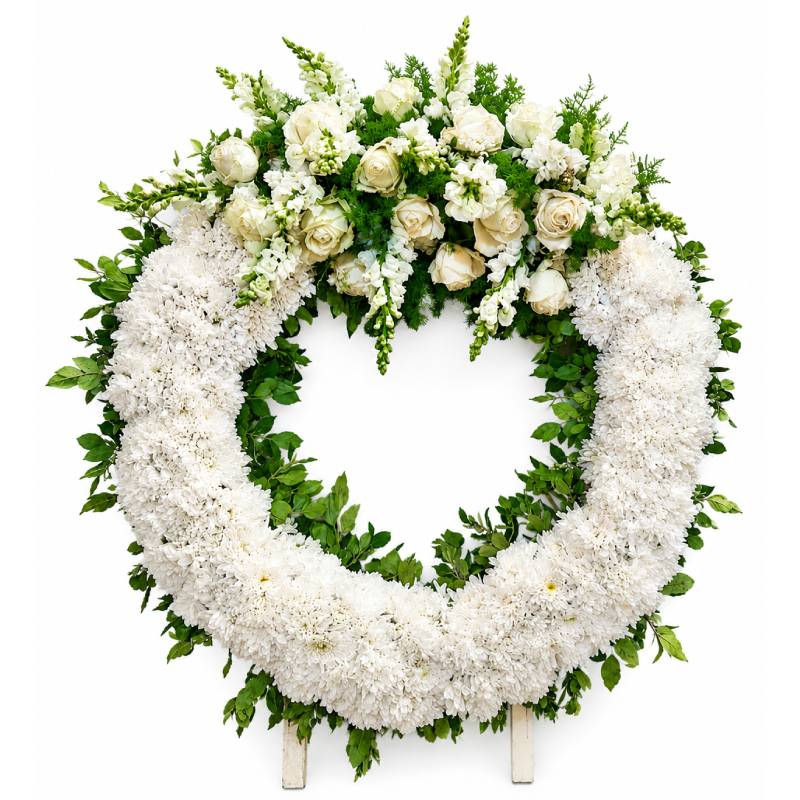 🤍 Heavenly Peace Wreath 🕊️🌿