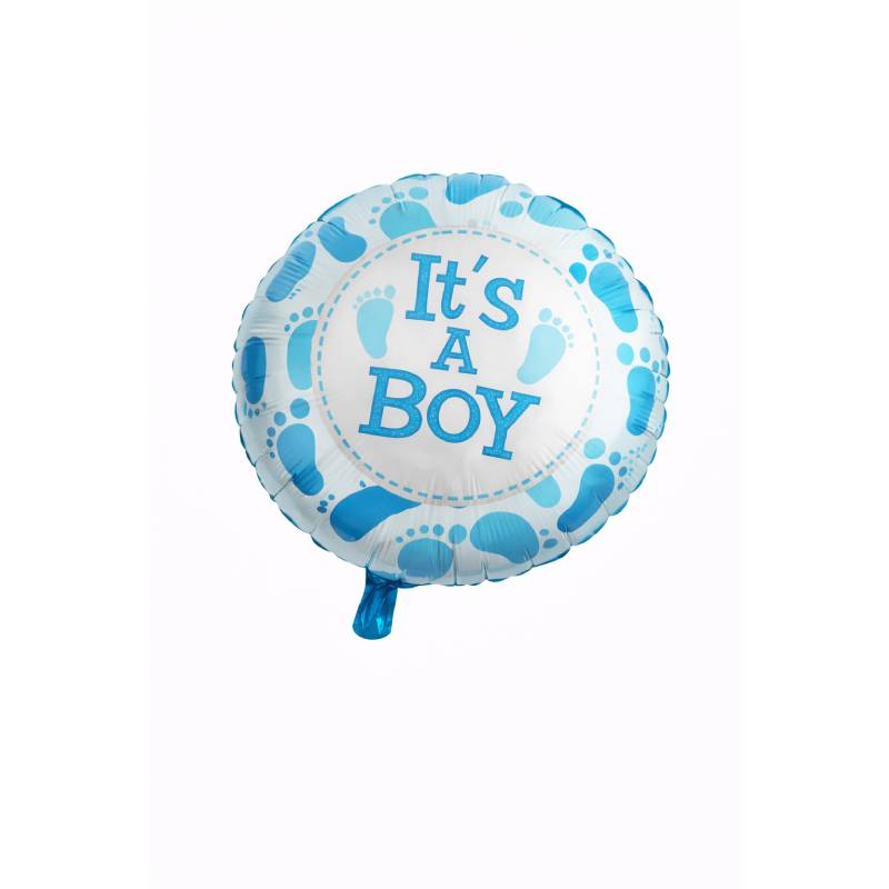 “It’s a Boy” Baby Footprints Foil Balloon 💙👶