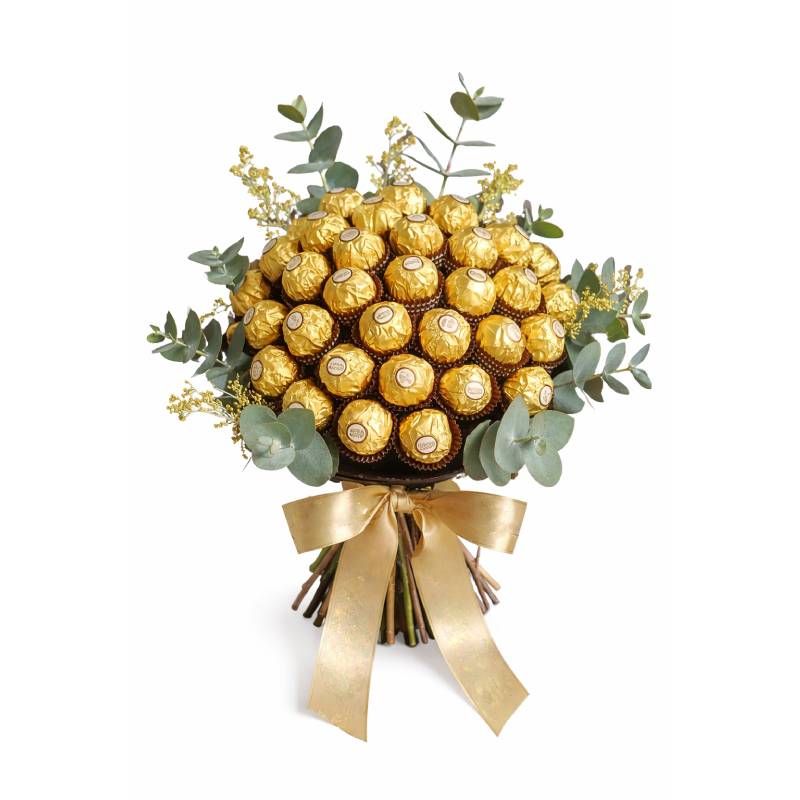 💛✨ Golden Delight Chocolate Bouquet ✨💛