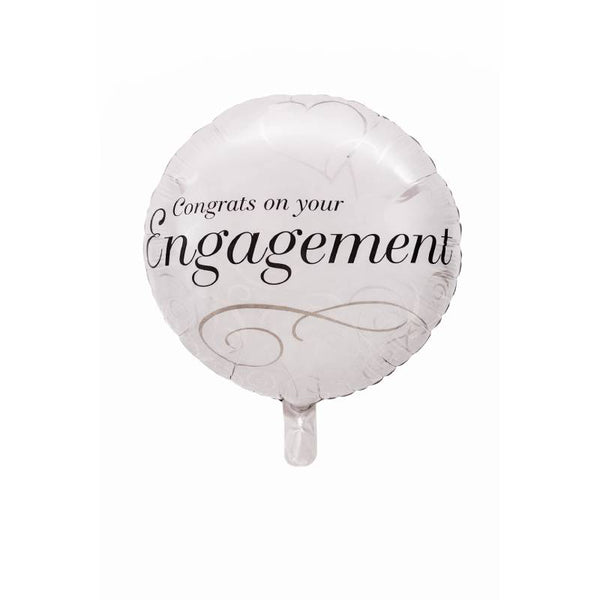 Elegant “Congrats on Your Engagement” Foil Balloon 💍✨