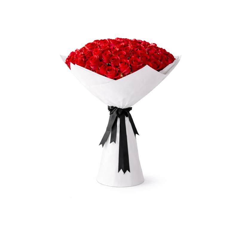 Midnight Elegance Rose Bouquet