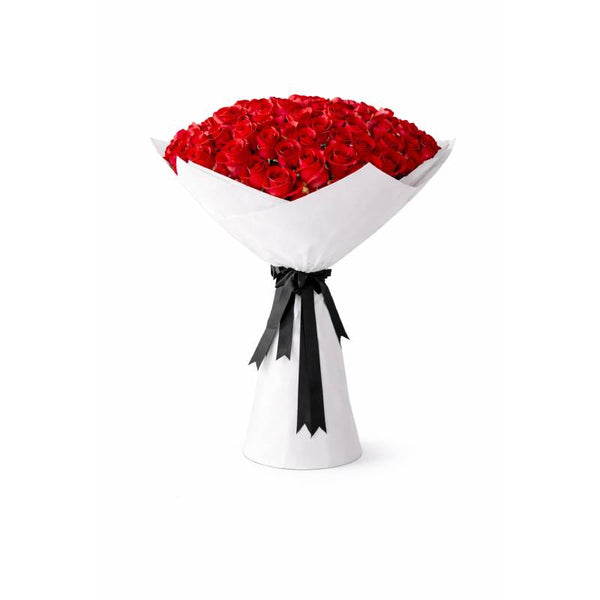 Midnight Elegance Rose Bouquet