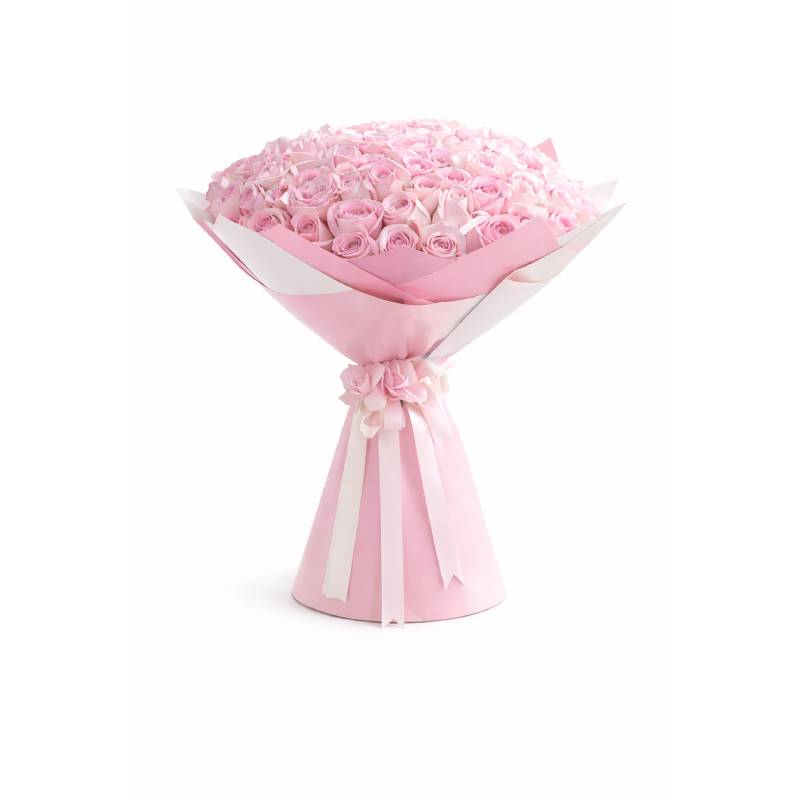 🤍 Blush Elegance Rose Bouquet