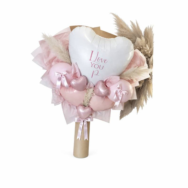 💕 Romantic Love Balloon Bouquet 💐🤍